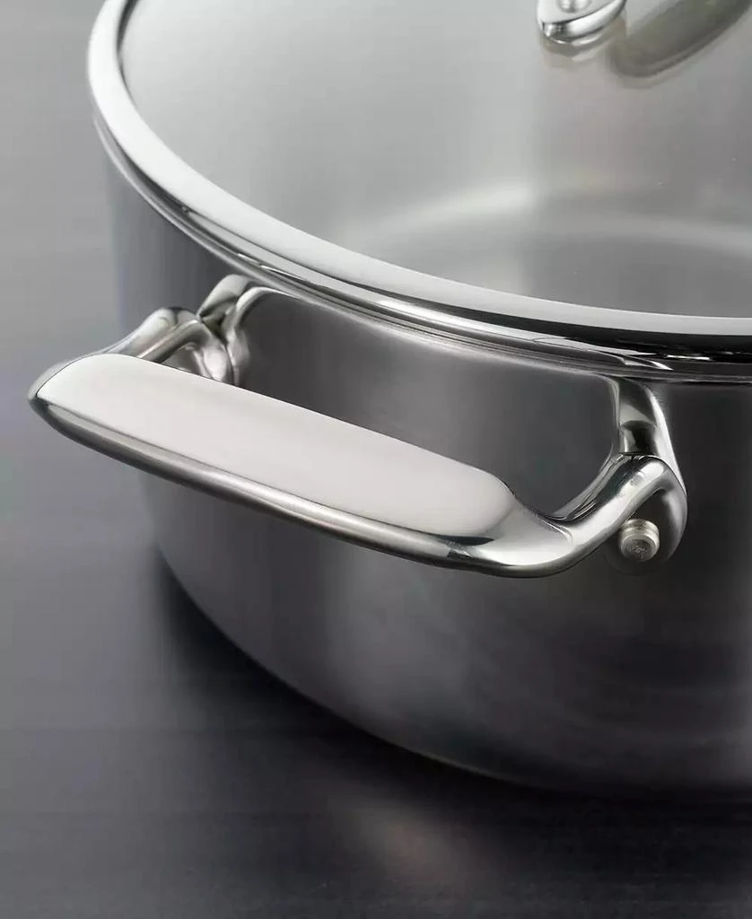 Tramontina TriPly Clad Stainless Steel Glass Lid 12 Pc Cookware Set 9