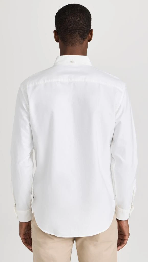 Club Monaco Long Sleeve Solid Oxford Shirt 2