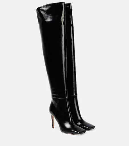 Gianvito Rossi Christina leather over-the-knee boots 1