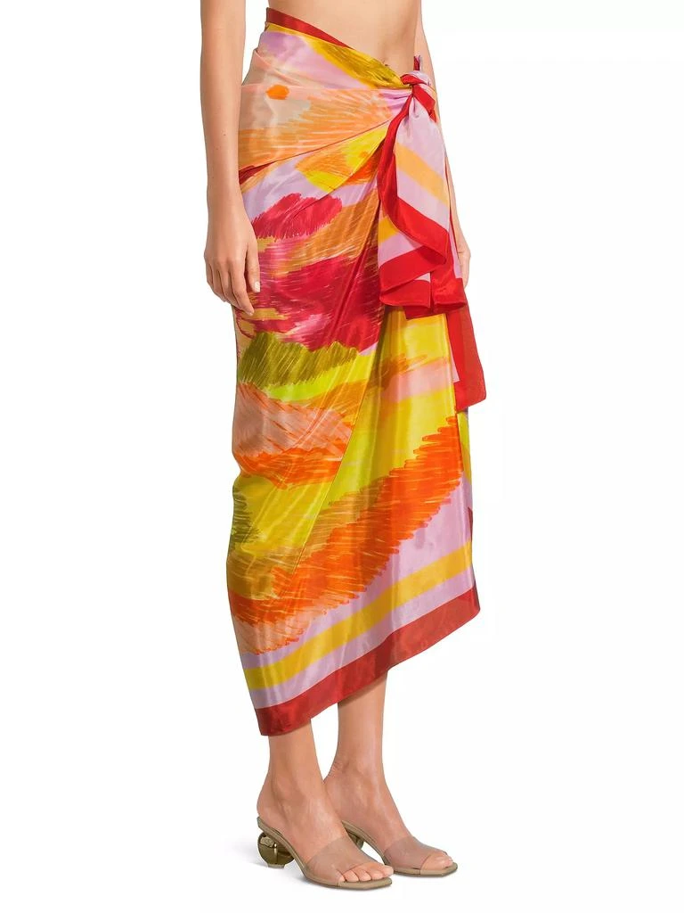 Farm Rio Painted Fishes Sarong 4