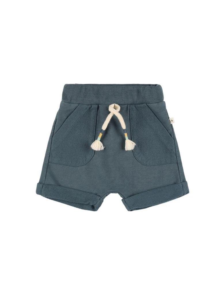 1 + IN THE FAMILY Cotton Blend Sweat Shorts 1
