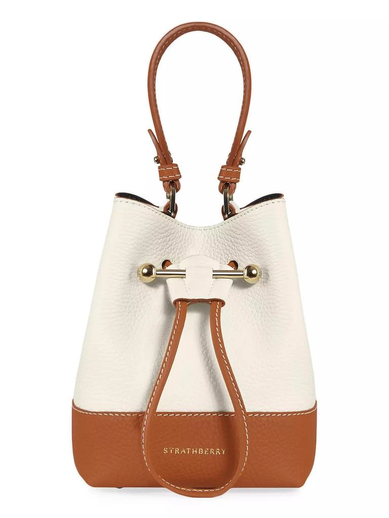 Strathberry Lana Osette Leather Bucket Bag 1