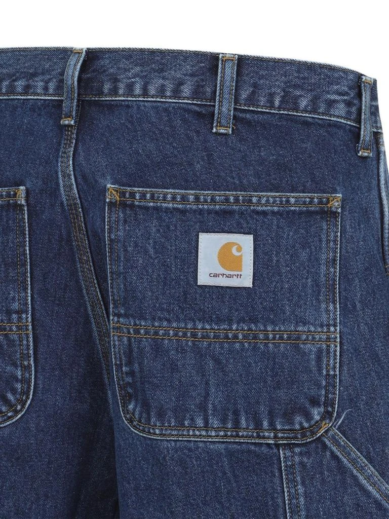 Carhartt WIP DOUBLE KNEE DENIM COTTON SHORTS 2