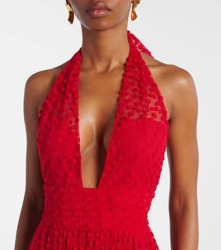 Alexandra Miro Dakota halterneck dress 4