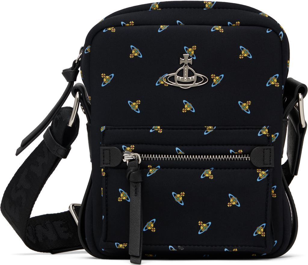ショルダーバッグ・ポシェット Vivienne Westwood Black Fabric Jackson Cross Vivienne Westwood Jackson Crossbody Bag | Black | FARFETCH