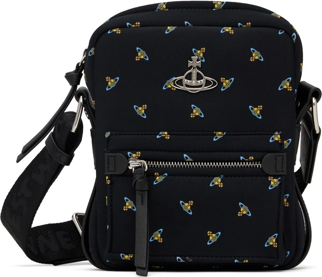 Vivienne Westwood Black Jackson Crossbody Bag 1