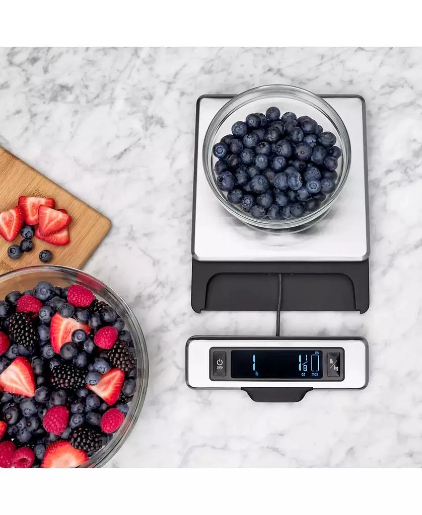 OXO Good Grips Stainless Steel Digital Scale 10