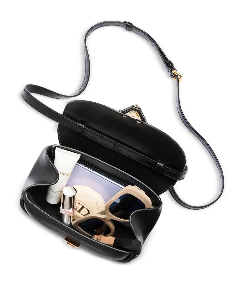 Versace Virtus Embellished Leather Shoulder Bag 4