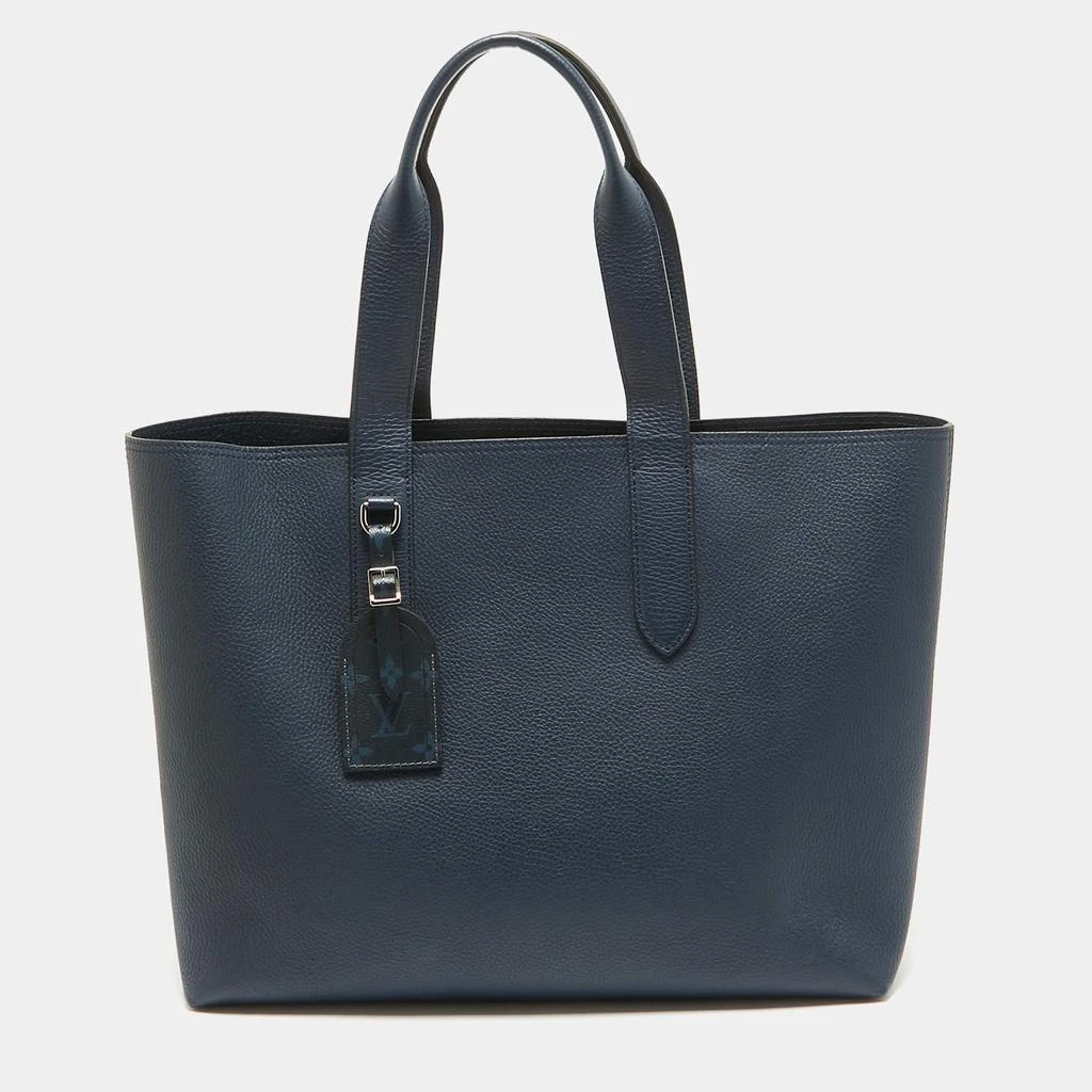 Louis Vuitton Louis Vuitton Marine Taurillon Leather Cabas Voyage Bag 1