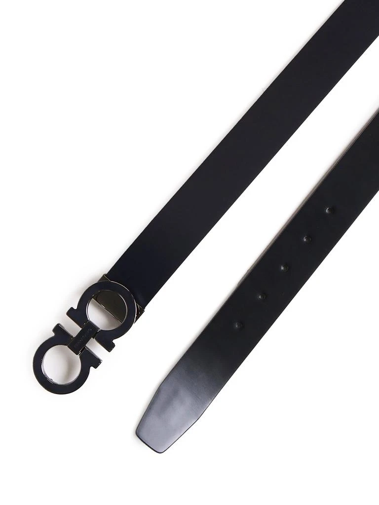 Salvatore Ferragamo Gancini Belt In Calfskin 3