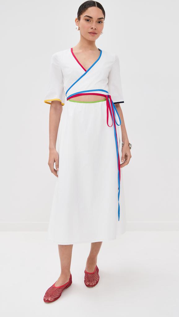 Rosie Assoulin Ribbon Wrap Dress