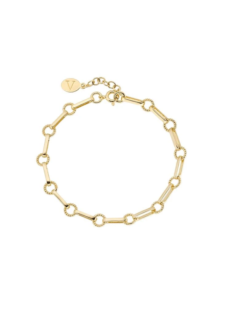 LAURA VANN 18kt gold-plated chain bracelet 1