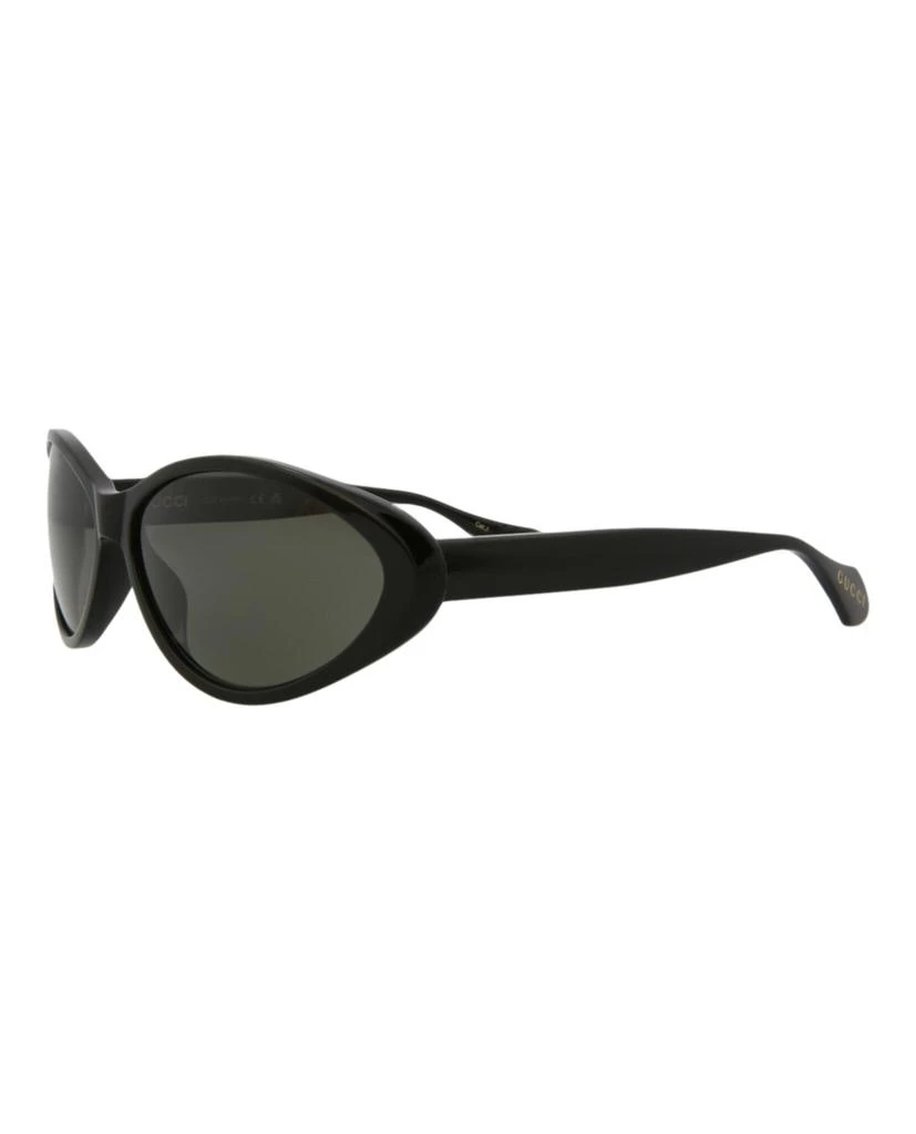 Gucci Round-Frame Recycled Acetate Sunglasses 2