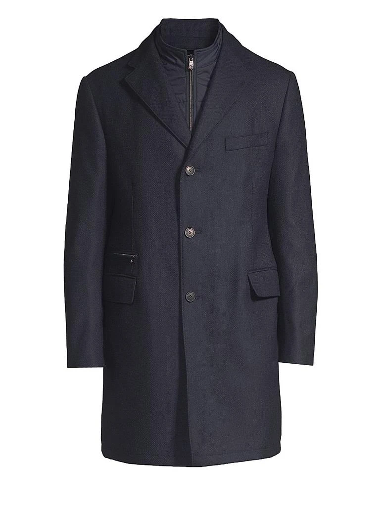 Corneliani Wool Overcoat