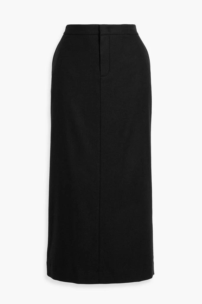 Vince Jersey midi skirt