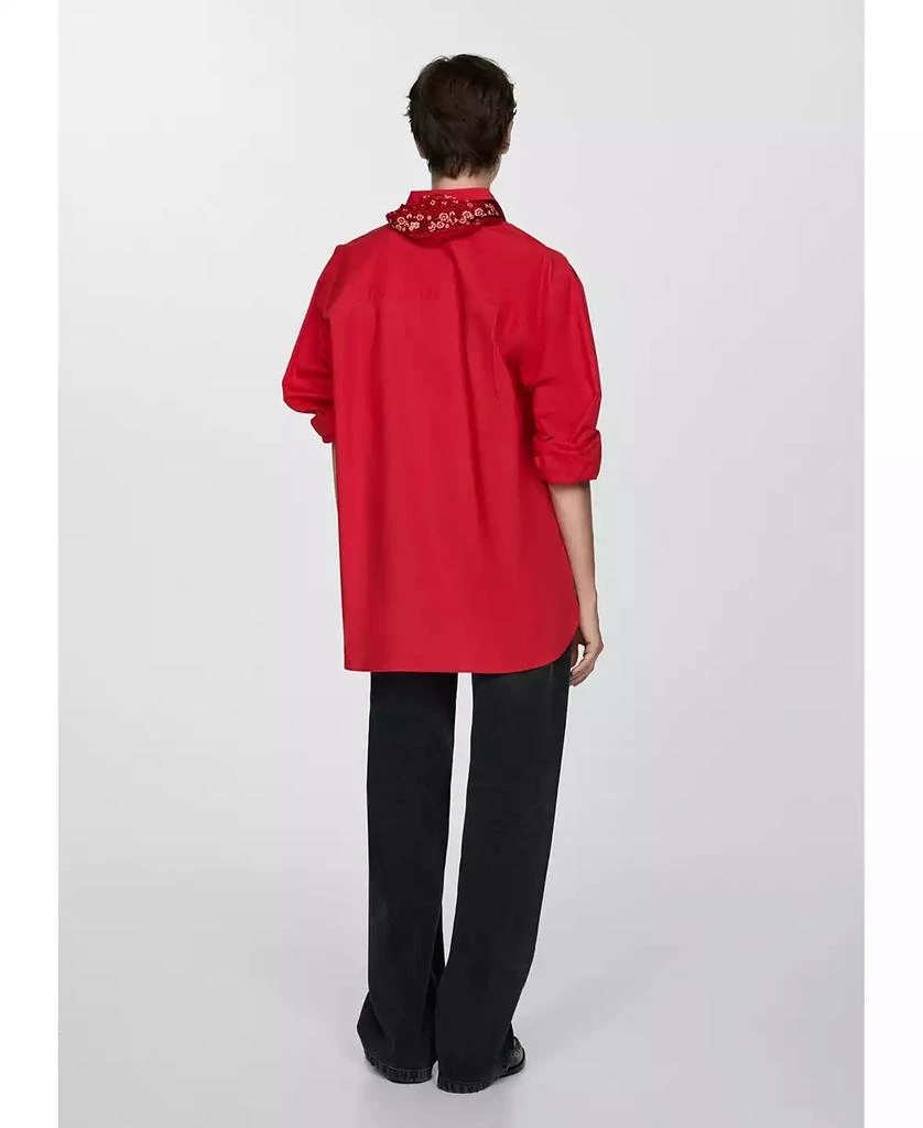 Mango Women's Pocket Oversize Shirt 2