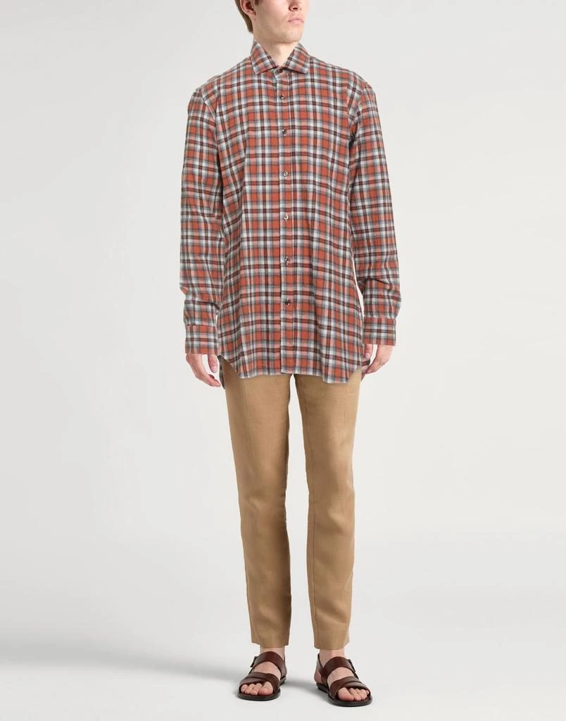 BARBA NAPOLI Checked shirt 2
