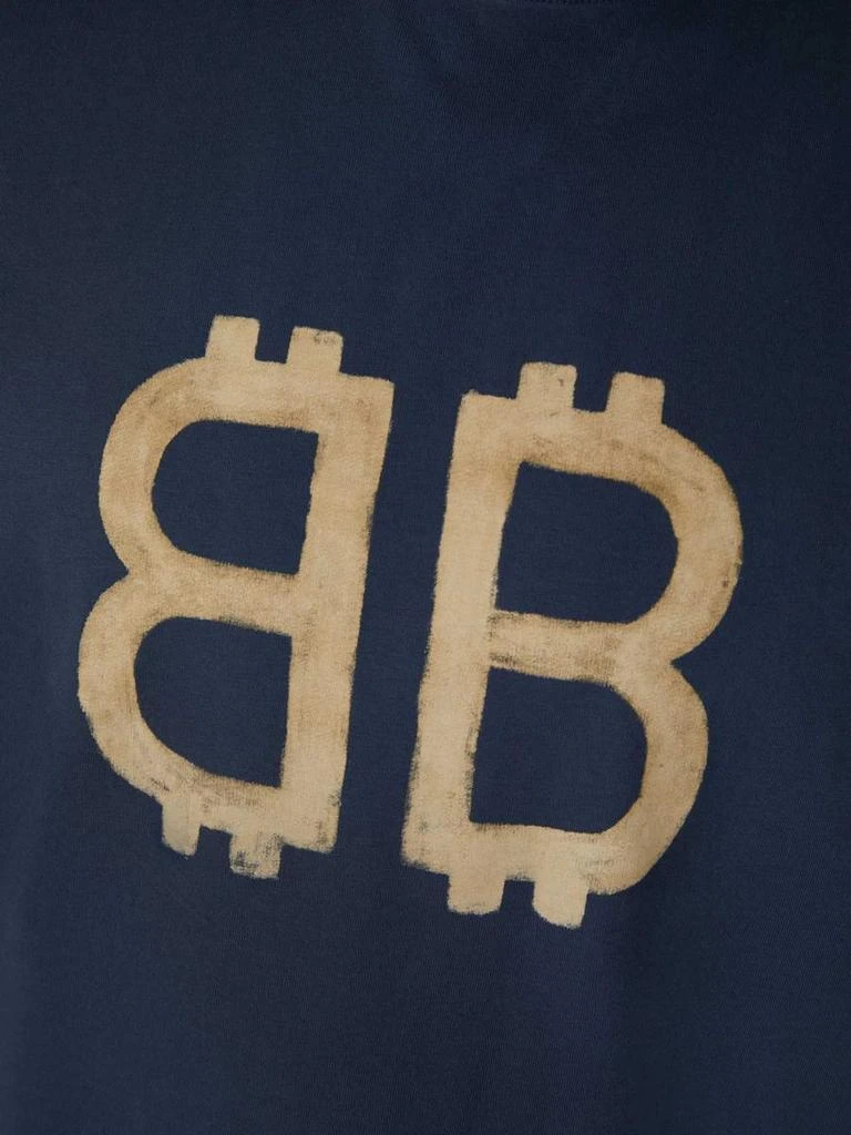 Balenciaga Balenciaga Oversize Logo T-Shirt 4