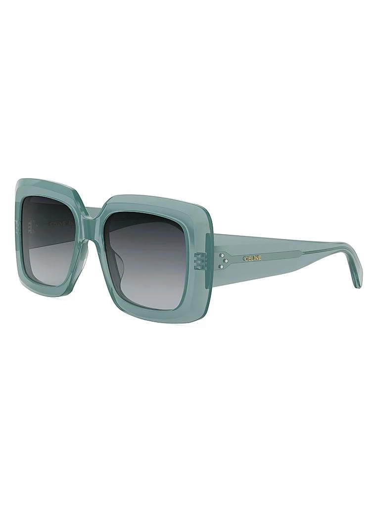 Celine Bold 54MM Square Sunglasses - Accessories - Free 