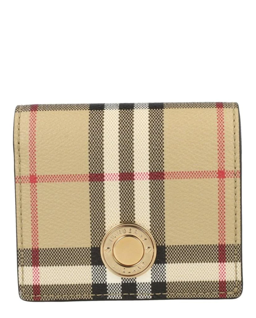 Burberry Small Check Bifold Wallet