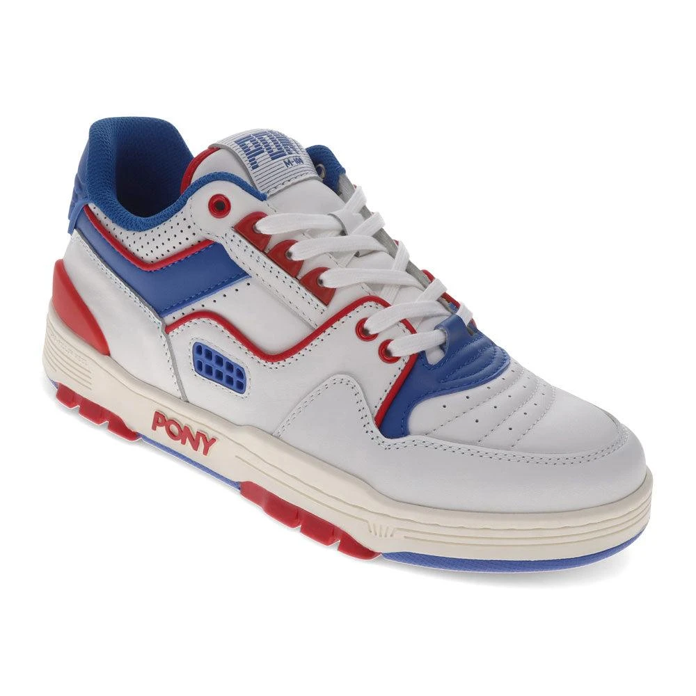 PONY Mens M100 Low Archive Genuine Leather Premium Lace Up Athletic Sneaker Shoe 1