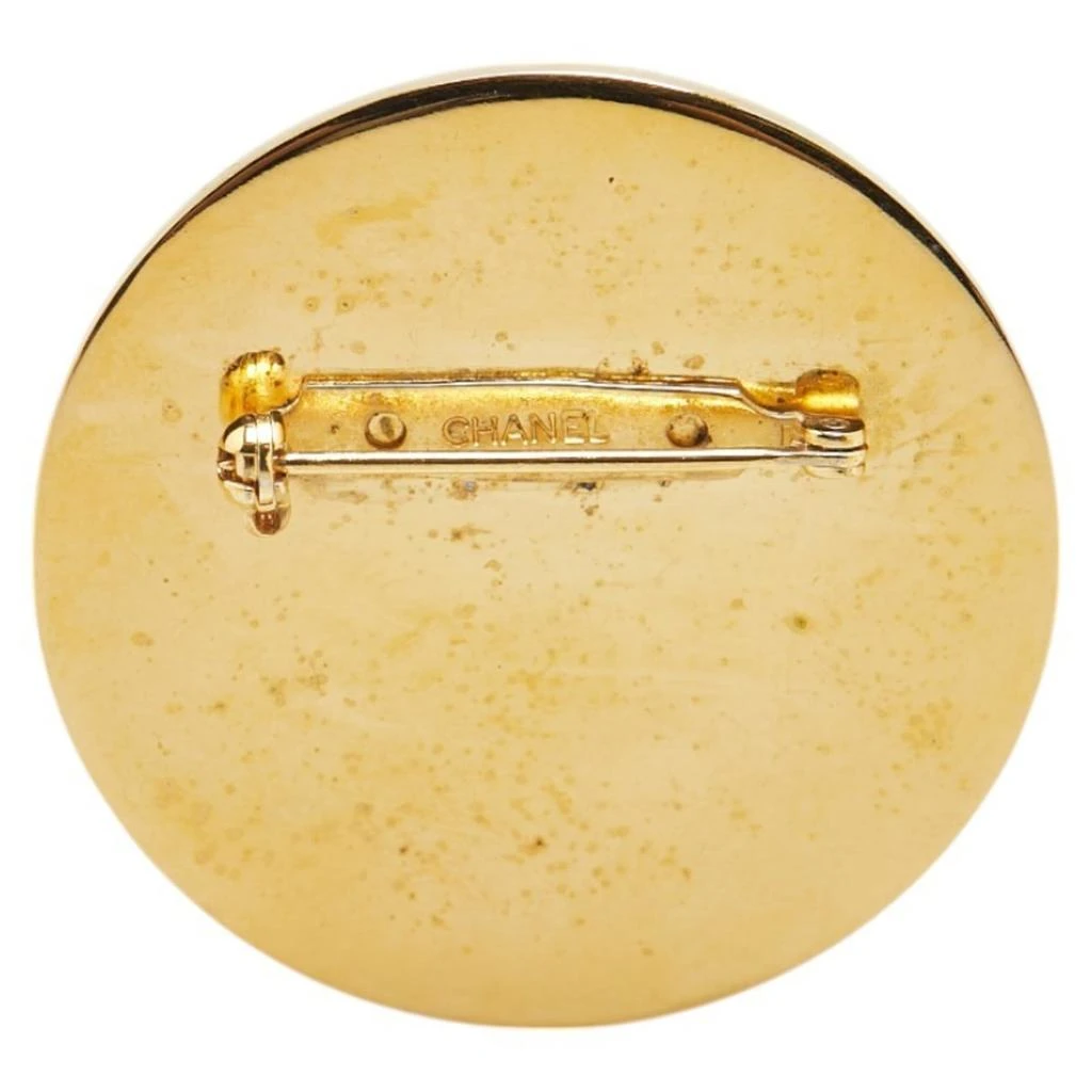 Chanel gold Brooch (Pre-Owned) 2