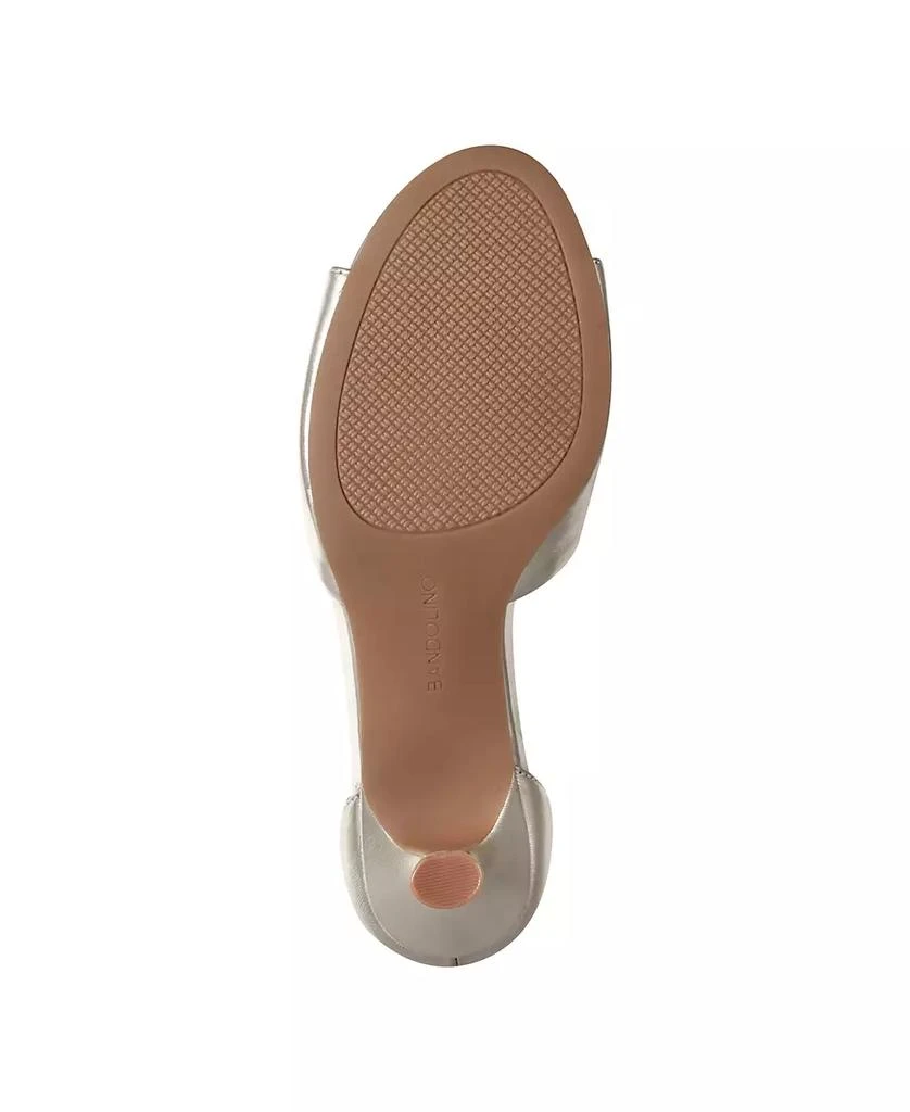 Bandolino Women's Andora Bow Kitten Heel Sandals 5