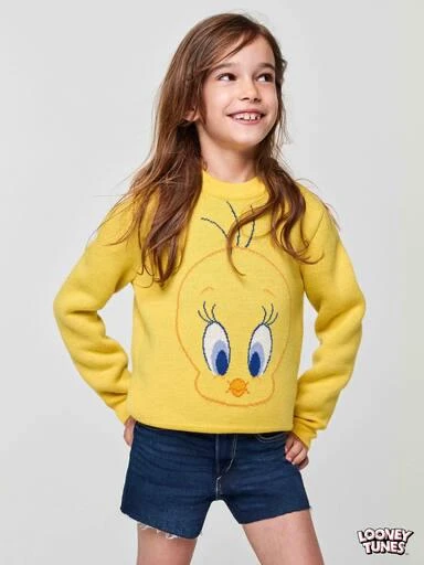 ALANUI x Looney Tunes Tweenty virgin wool sweater 4