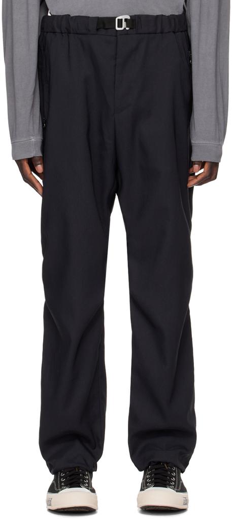 JieDa Black Easy Trousers