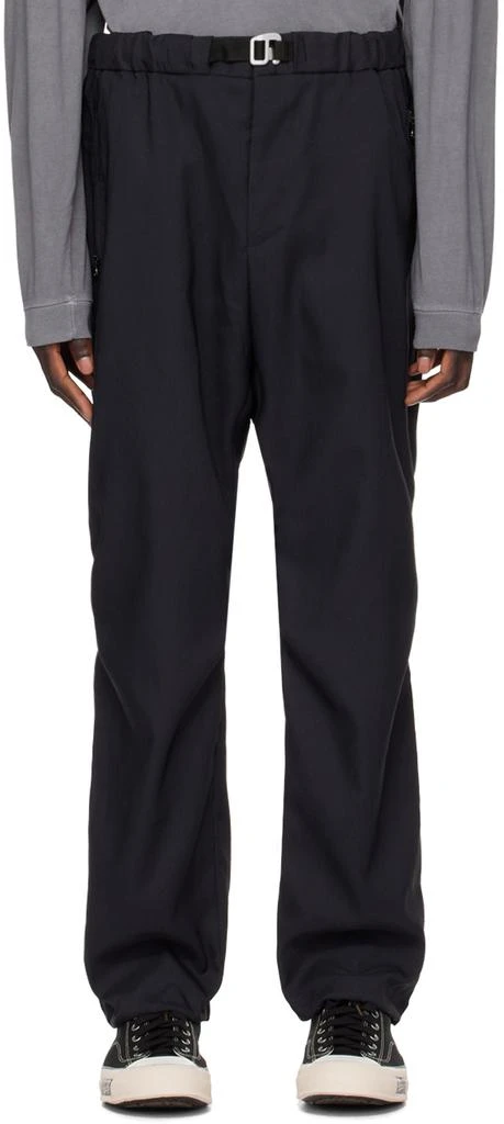 JieDa Black Easy Trousers 1