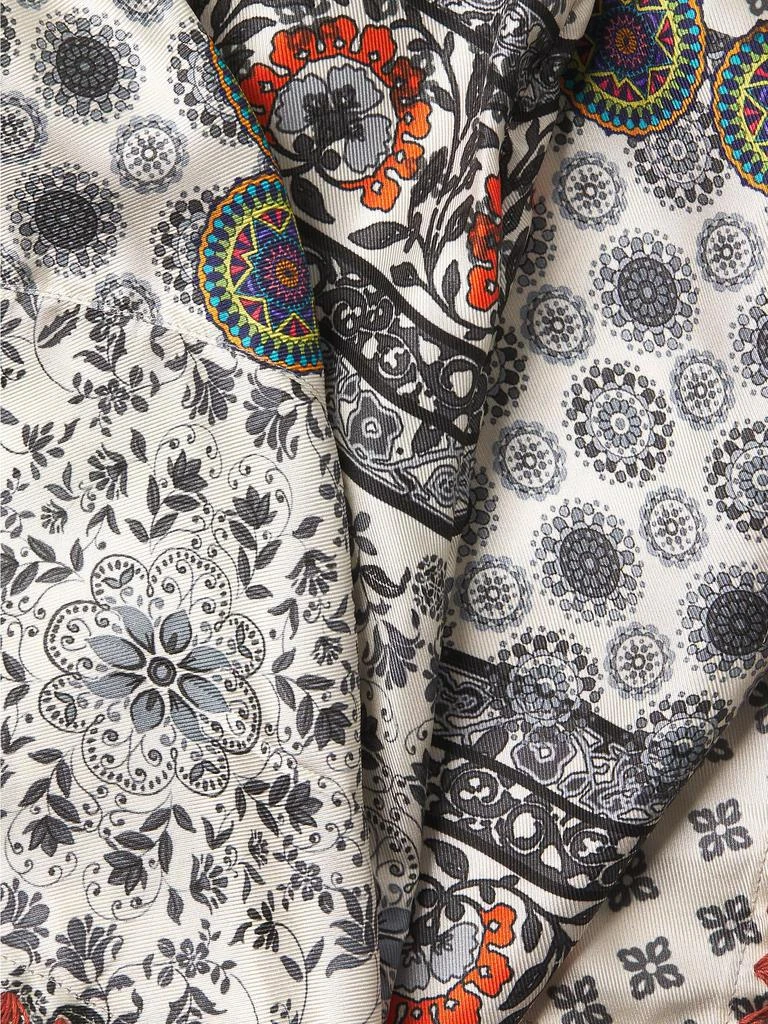 Johnny Was Corey Silk Shift Maxi Dress 6