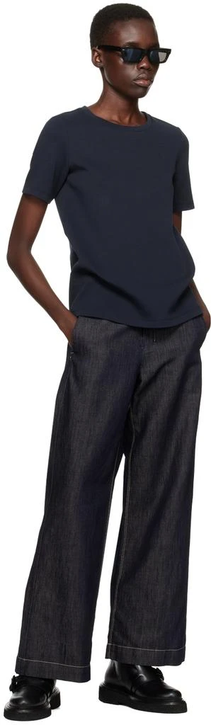 Max Mara Navy Fianco T-Shirt 4