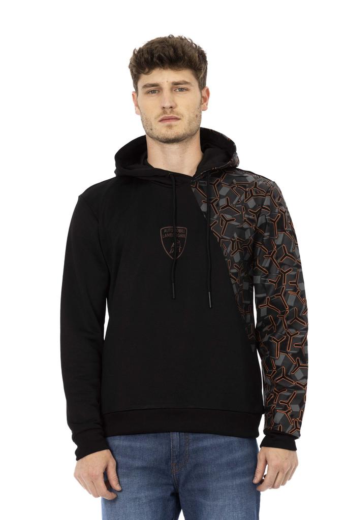 AUTOMOBILI LAMBORGHINI Automobili Lamborghini Black Cotton Sweater