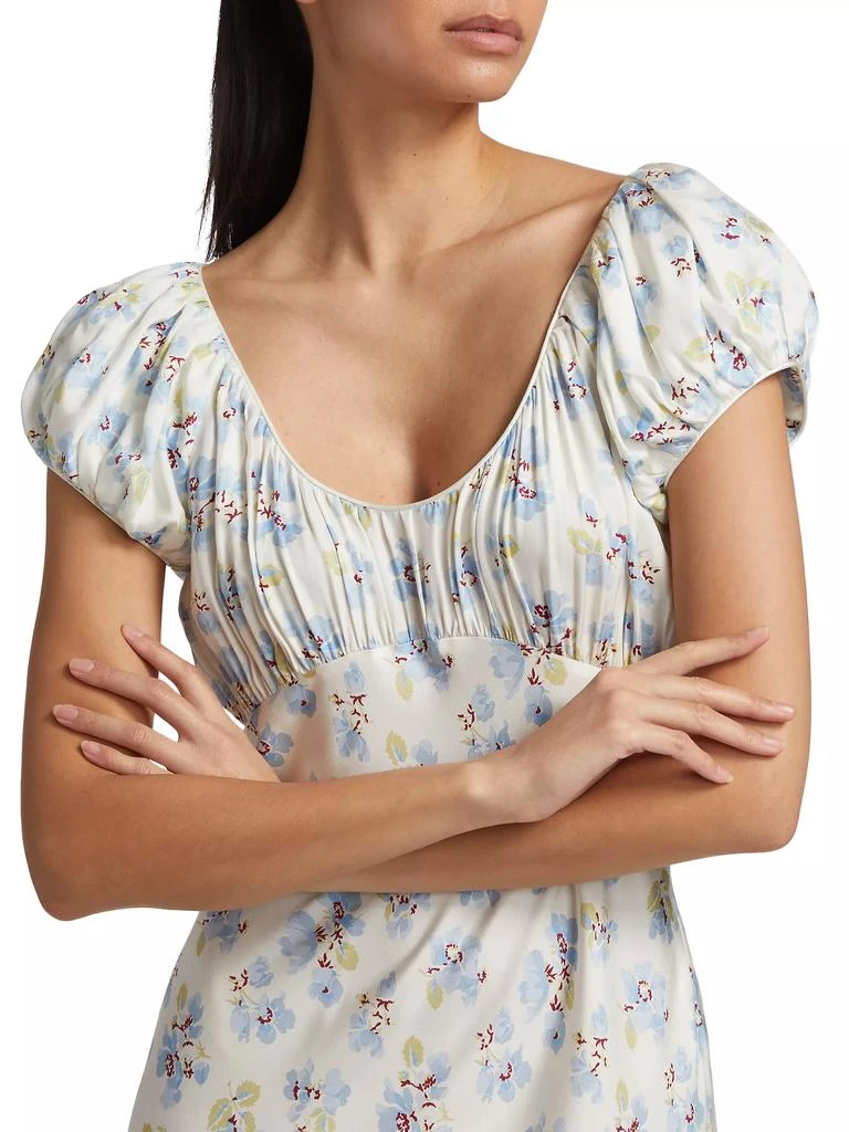 DÔEN Florencia Silk-Blend Midi-Dress 6