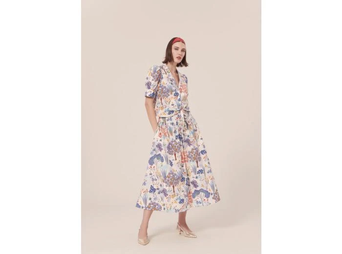 Jupe Tara Jarmon Taille 38 - Coupe évasée En Couleur Marine - NEUVE Avec étiquettes