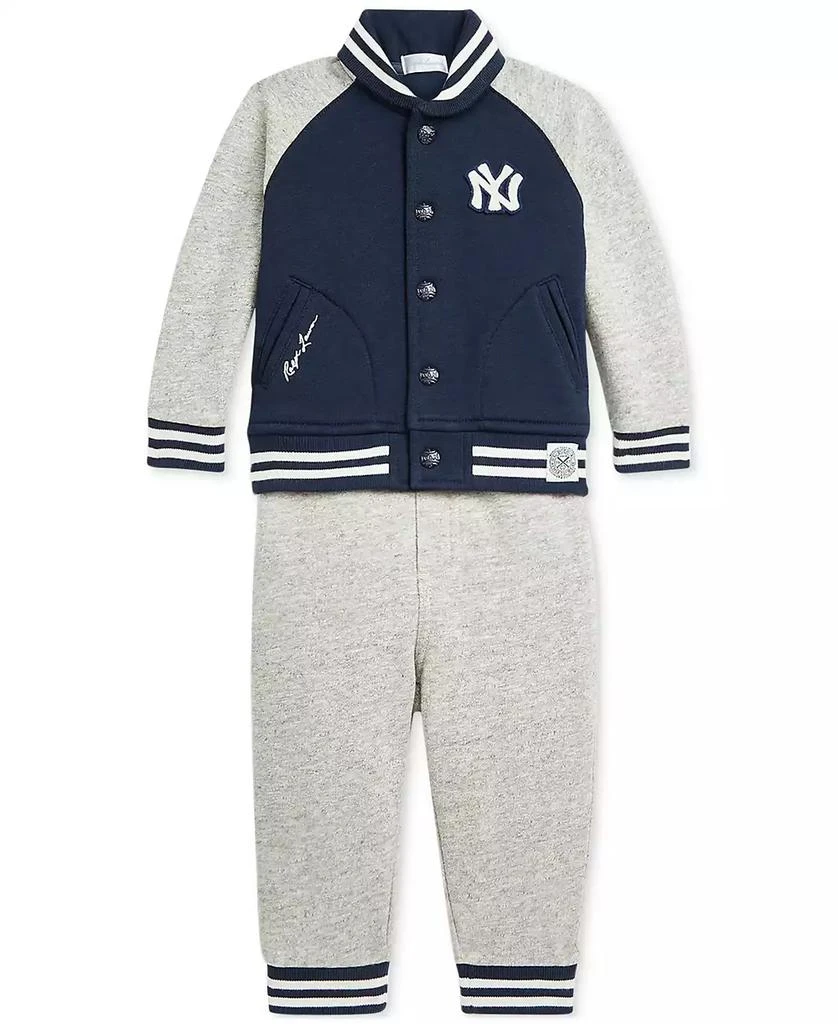 Ralph Lauren Baby New York Yankees Jacket & Jogger Pants, 2 Piece Set 1