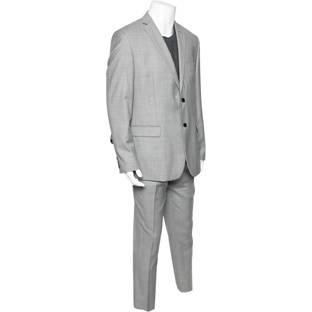 Balmain Balmain Vintage Grey Wool 7 Slim Fit Singe Breasted Suit XXXL 2