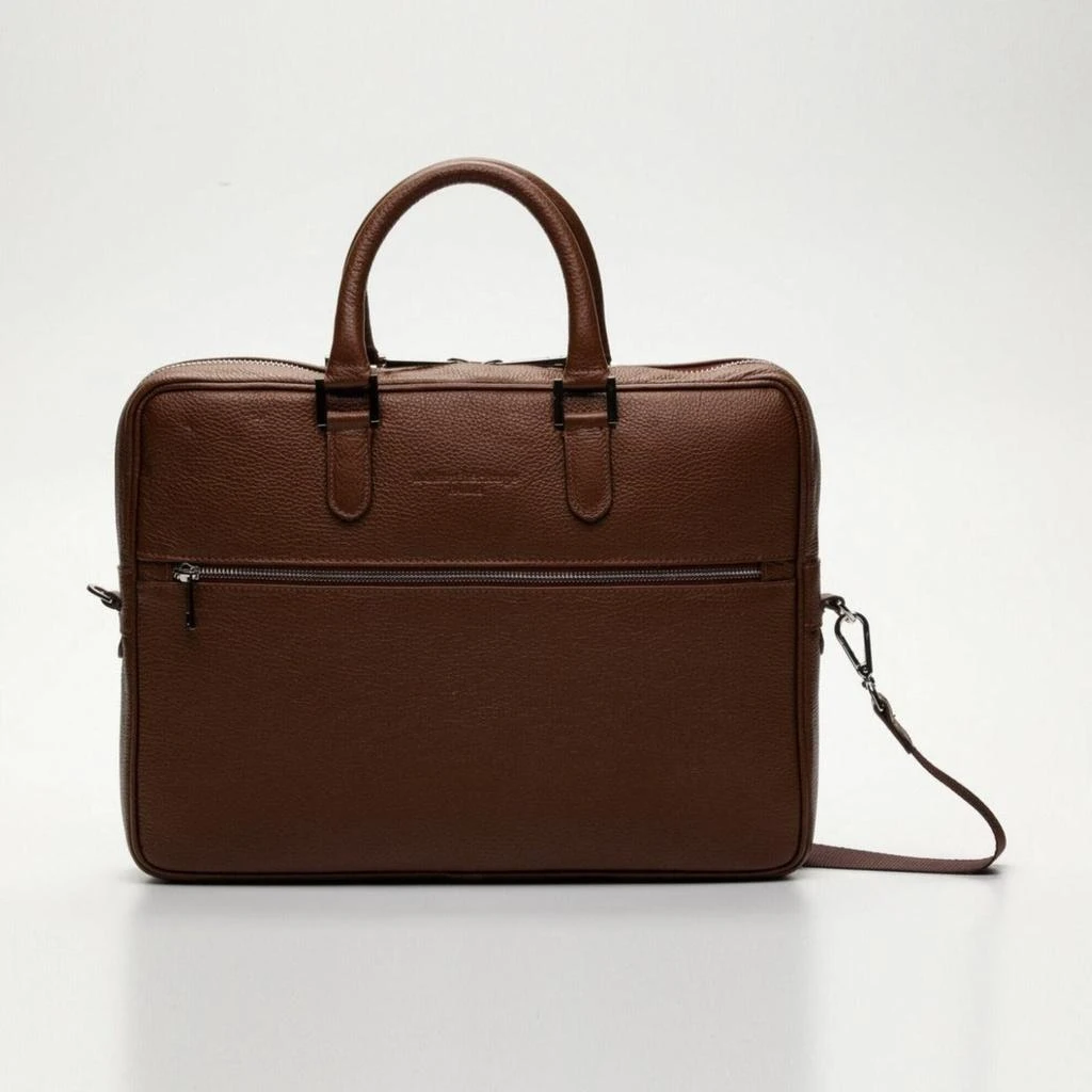 Maison Heritage Sac Porte Documents Leo - Marron - Homme 2