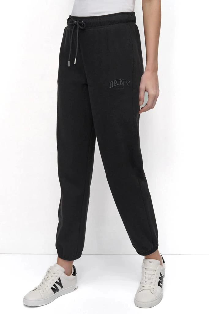 DKNY EMBROIDERED VARSITY LOGO JOGGER 4