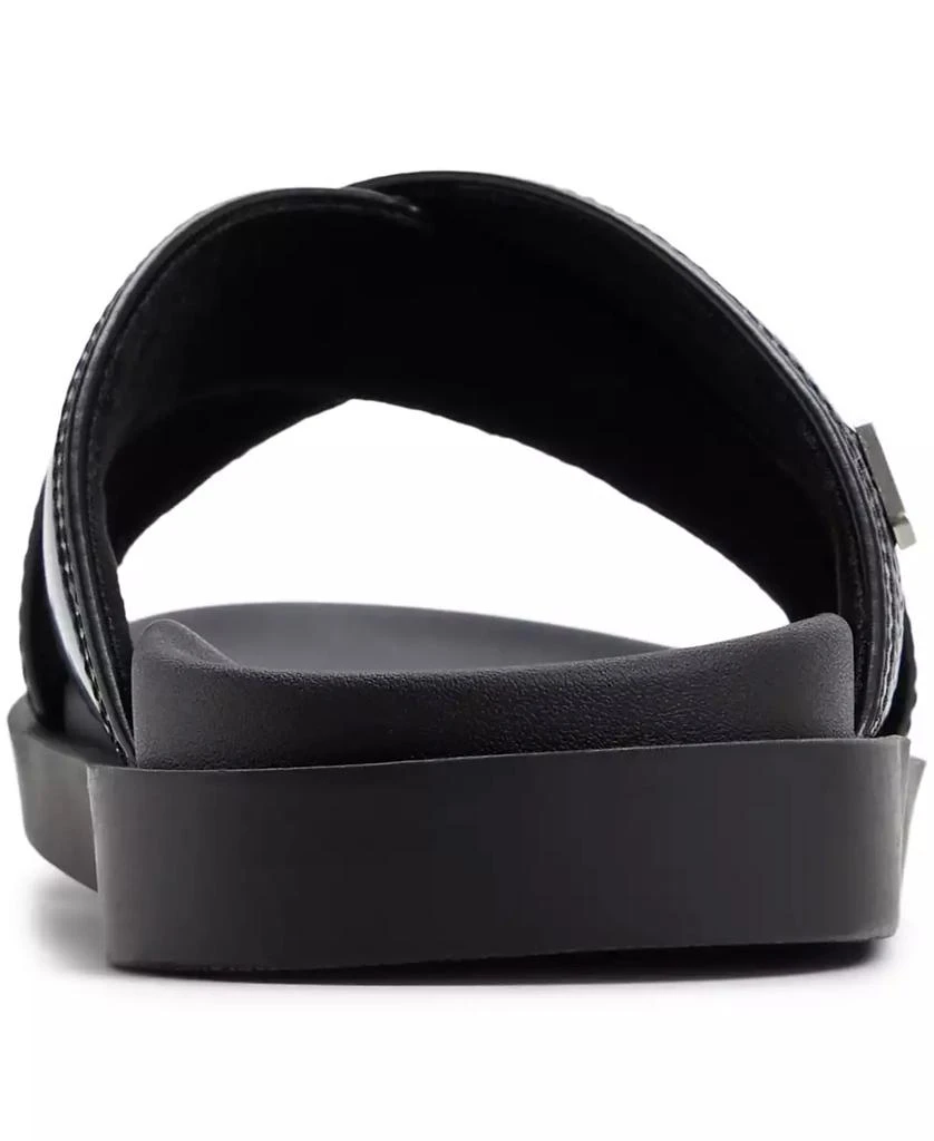 ALDO Men
s Mario Leather Slip On Sandals 4
