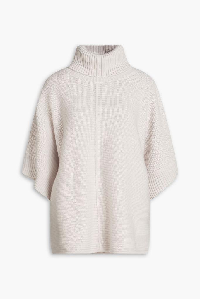 N.PEAL Ribbed cashmere turtleneck sweater