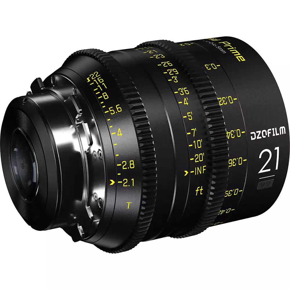 DZOFILM Vespid Prime 21mm T2.1 Cinema Lens for PL and EF Mount