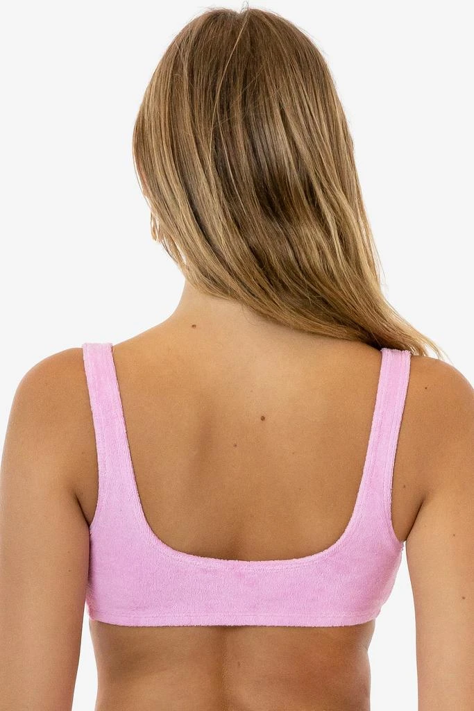 Los Angeles Apparel RLT3005 - Loop Terry Squareneck Bra Top 4