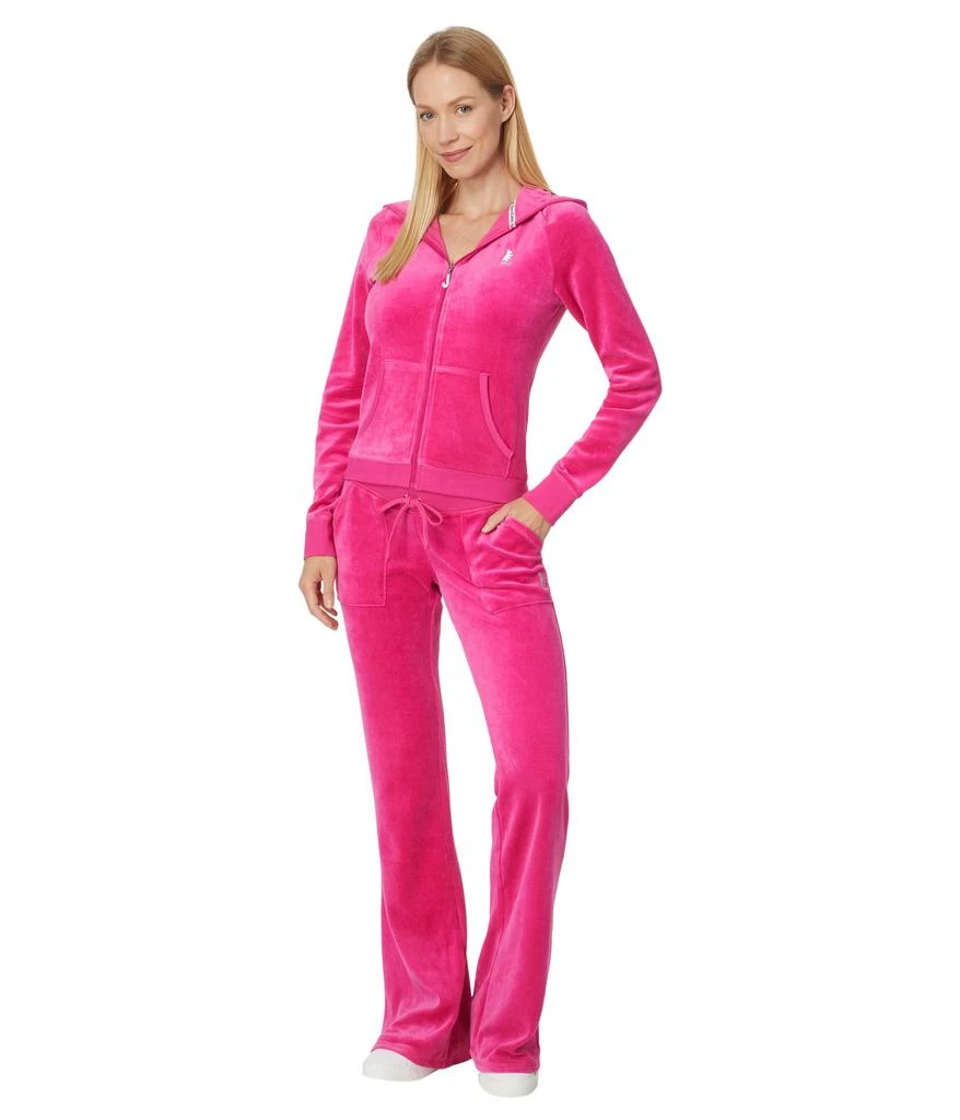 Juicy Couture Heritage Low Rise Snap Pocket Track Pants 4