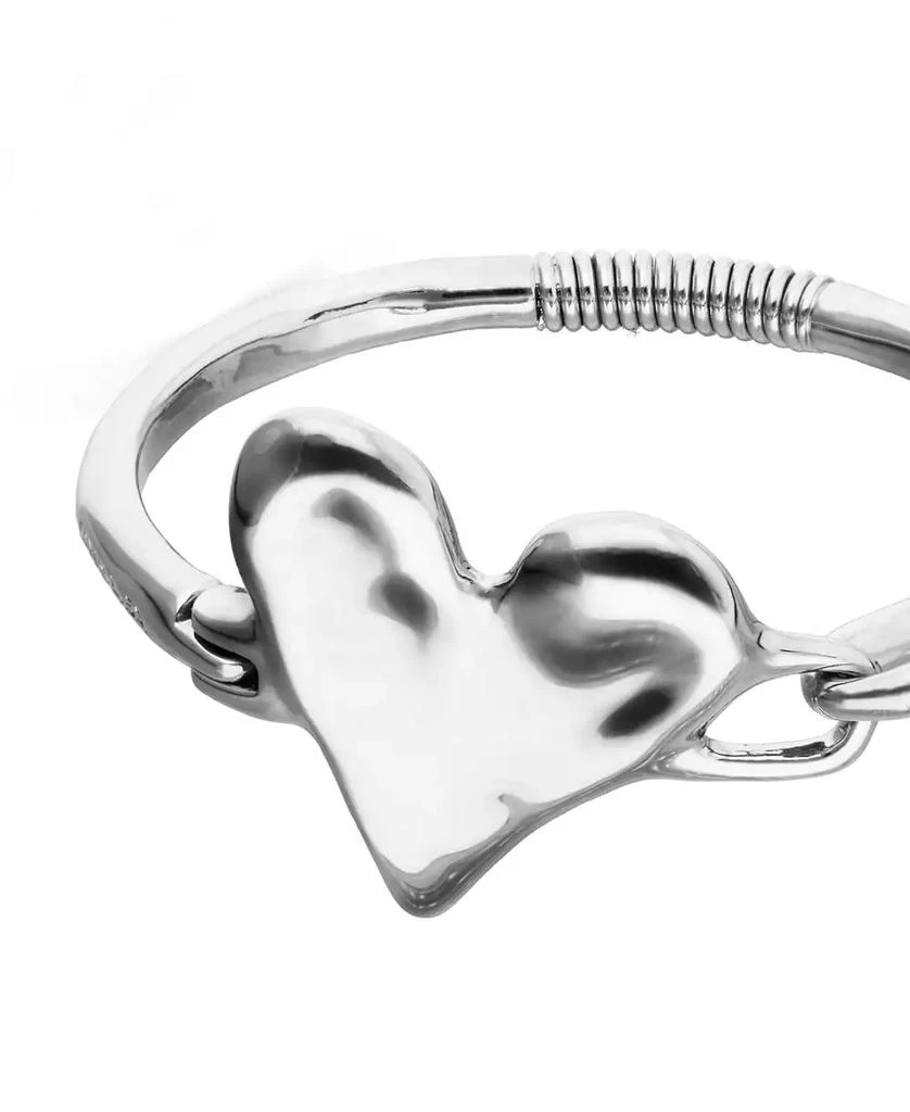 UNOde50 Metal Alloy Semi Rigid Bracelet Plated in Gold 18K with Heart Detail 3