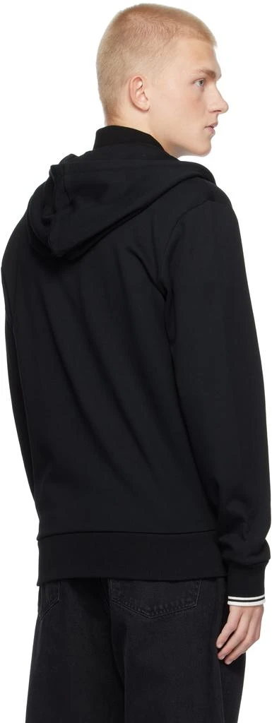 Fred Perry Black Zip Hoodie 3