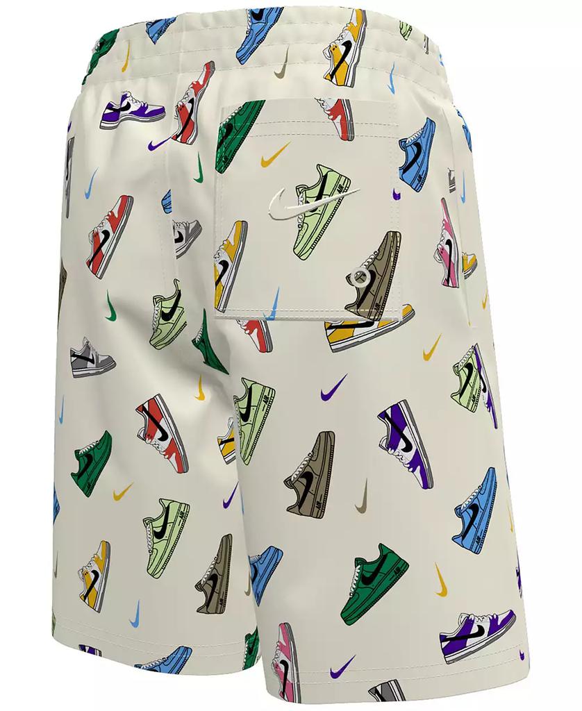 NIKE Big Boys 7" Multi Sneaker Volley Swim Shorts