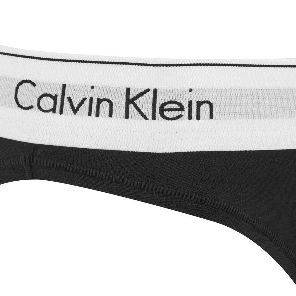 Calvin Klein Calvin Klein Women's Modern Cotton Bikini Briefs - Black 2