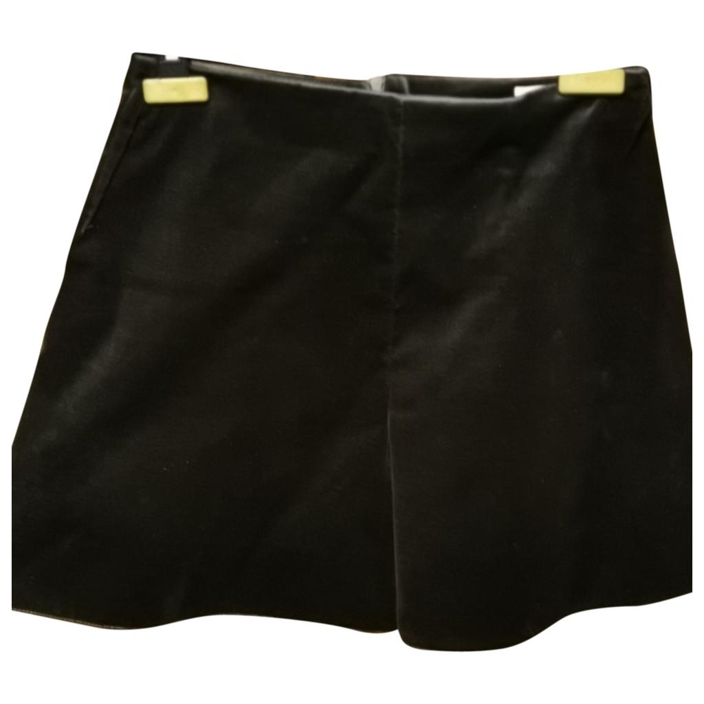 Annie P Annie P Velvet mini skirt