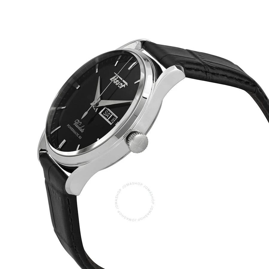 Tissot Visodate Powermatic 80 Automatic Black Dial Men's Watch T118.430.16.051.00 2